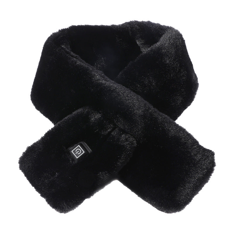 USB Heated Neck Warmer Scarf – 3 Heat Levels, 5 Colors