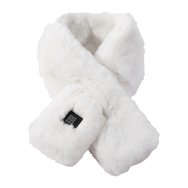 USB Heated Neck Warmer Scarf – 3 Heat Levels, 5 Colors