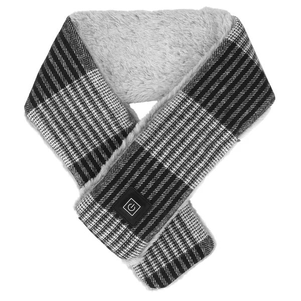 USB Heated Neck Wrap – 3 Heat Levels, Dark Grey, 83 cm
